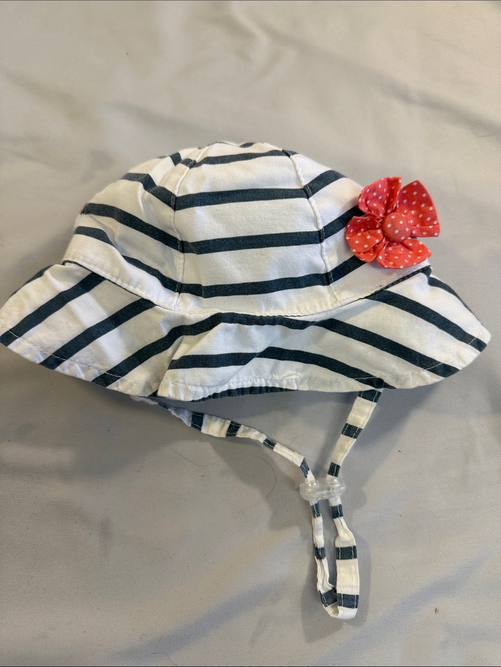 Baby Millymook Cotton Hat with Pink Logo